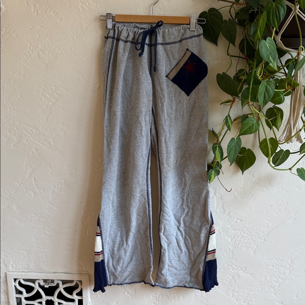 Riley Vintage Y2K Patchwork Low-Rise Sweatpants XS